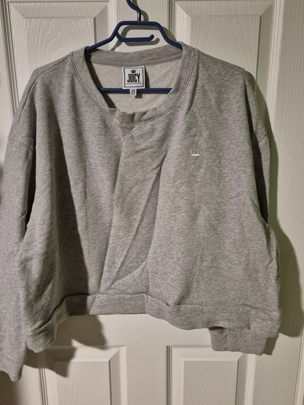 Juicy Couture Cropped Crewneck Sweatshirt